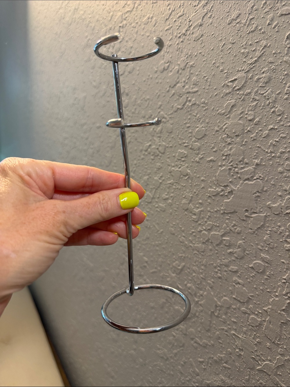 Stainless Steel Milk Frother Stand Holder